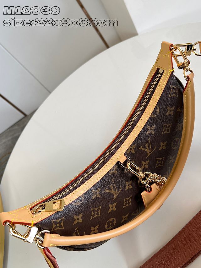 Louis vuitton original monogram canvas looping handbag M12939