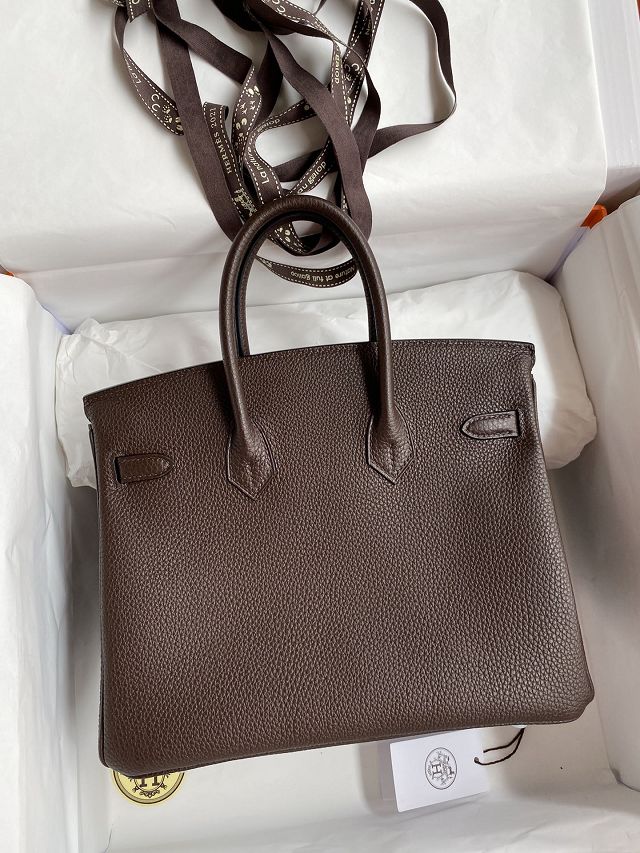 Hermes original togo leather birkin 25 bag H25-1 ebene