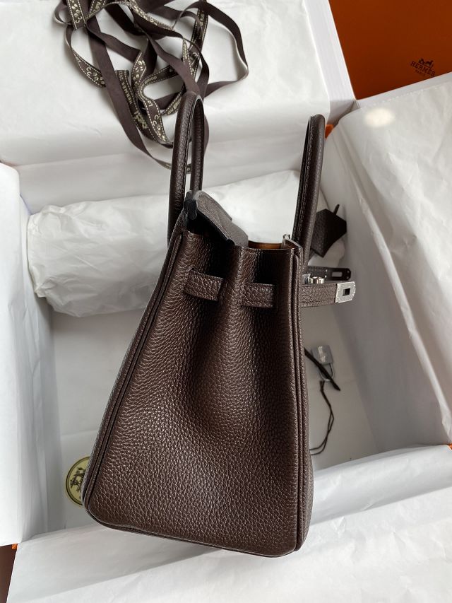 Hermes original togo leather birkin 25 bag H25-1 ebene