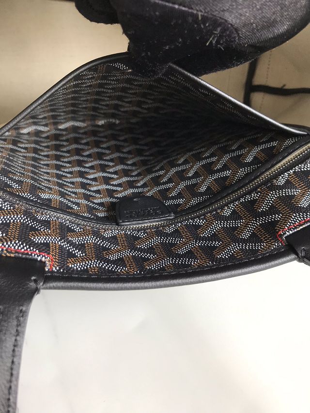 Goyard original canvas artois pm handbag GY0128 black