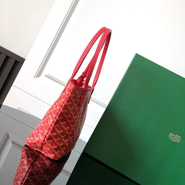 Goyard original canvas anjou mini bag GY0131 fuchsia