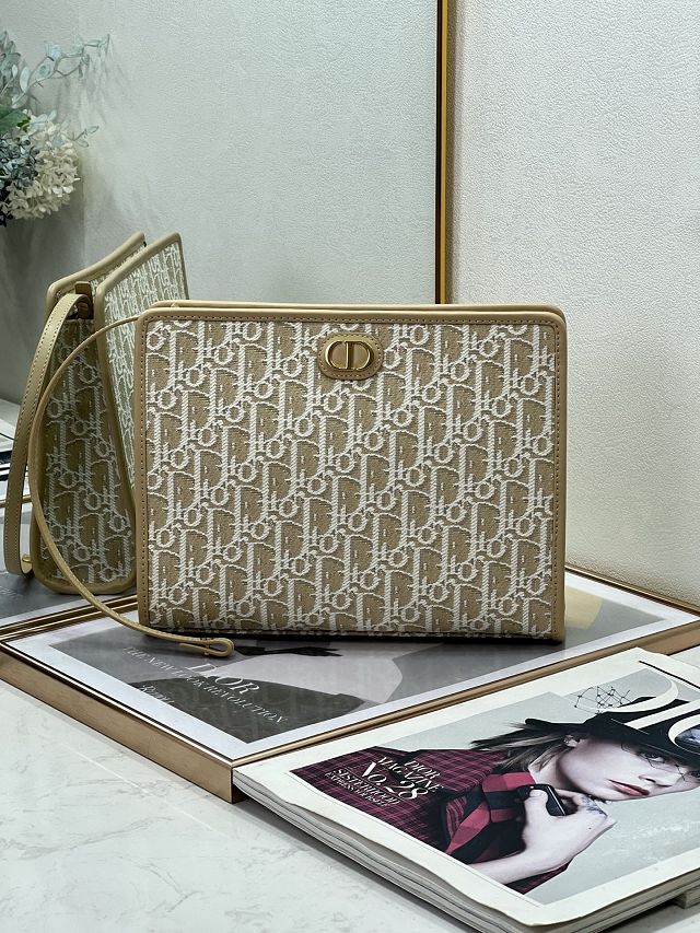 Dior original fabric 30 montaigne dea pouch S2107