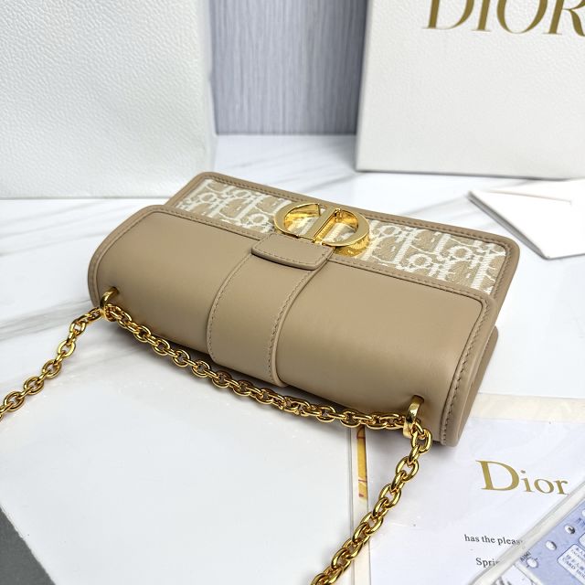 Dior original fabric 30 montaigne east-west bag M9334 natural