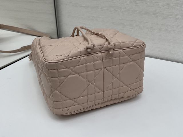Dior original lambskin medium D-motion bag M2852 power pink
