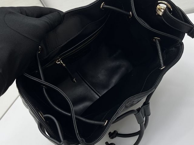 Dior original lambskin medium D-motion bag M2852 black