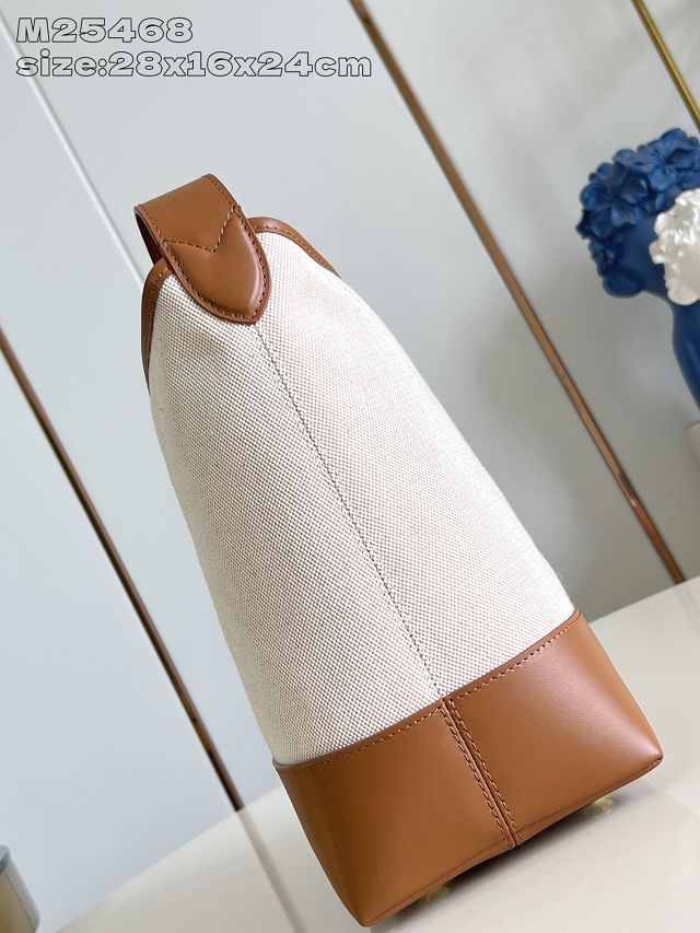 Louis vuitton original cotton low key hobo M25468 brown