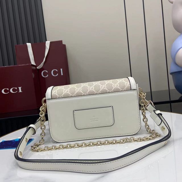 GG original fabric go small shoulder bag 826761 beige