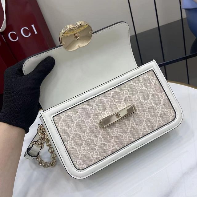 GG original fabric go small shoulder bag 826761 beige