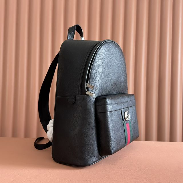 GG original calfskin ophidia medium backpack 834466 black