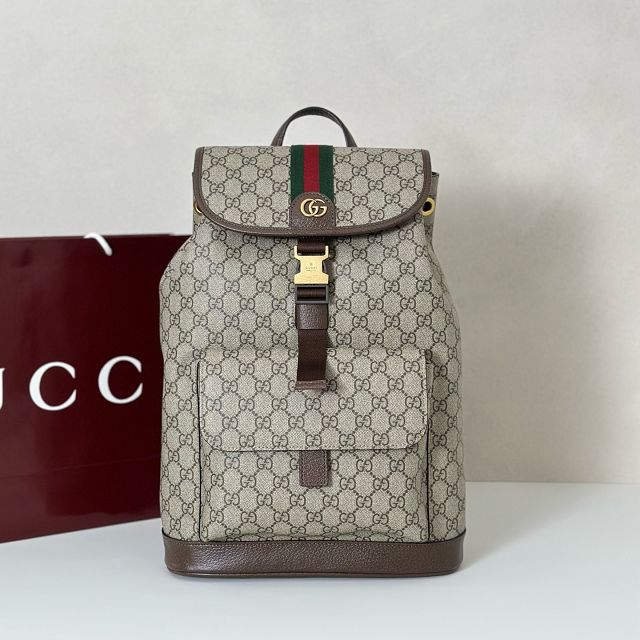 GG original fabric medium backpack 839109 brown