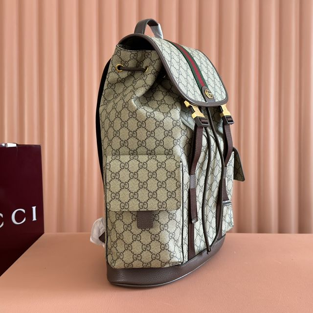 GG original fabric ophidia large backpack 839110 brown