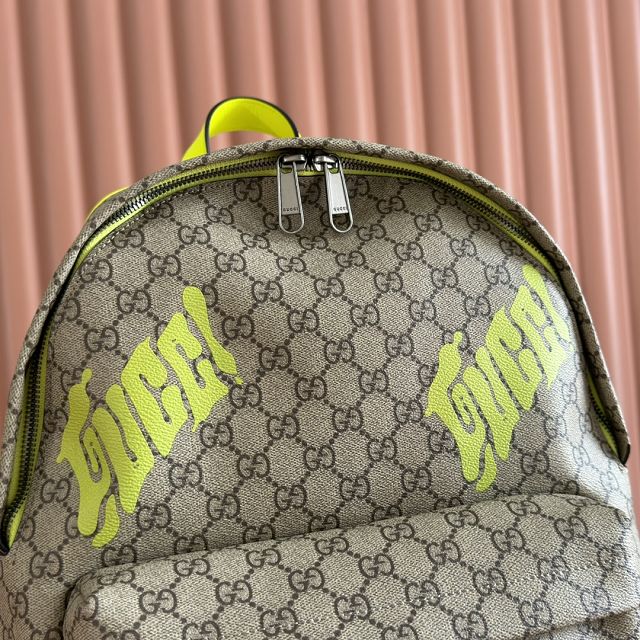 GG original fabric ophidia medium backpack 834466 green