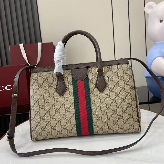 GG original fabric ophidia medium tote bag 836839 brown