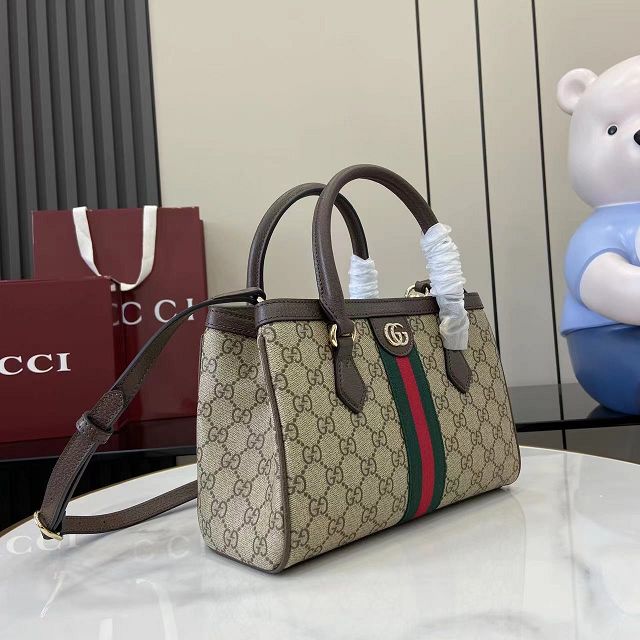 GG original fabric ophidia small tote bag 836840 brown