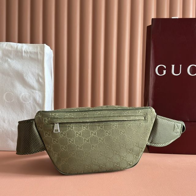 GG original canvas canvas belt bag 834459 green