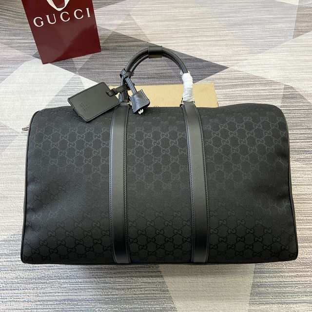 GG original canvas canvas large duffle bag 834793 black