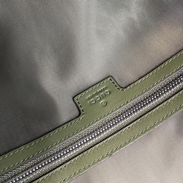 GG original canvas canvas large duffle bag 834793 green