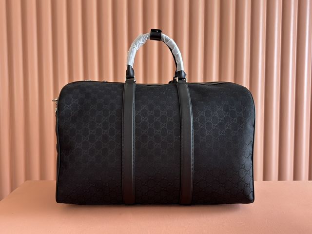 GG original canvas canvas medium duffle bag 834457 black