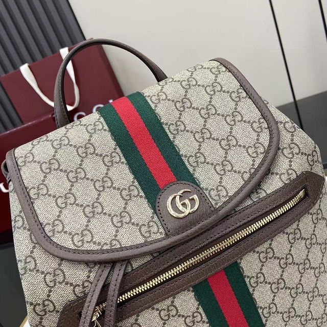 GG original fabric ophidia medium backpack 836855 brown