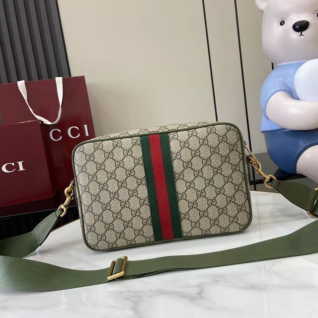 GG original fabric ophidia medium crossbody bag 834468 green