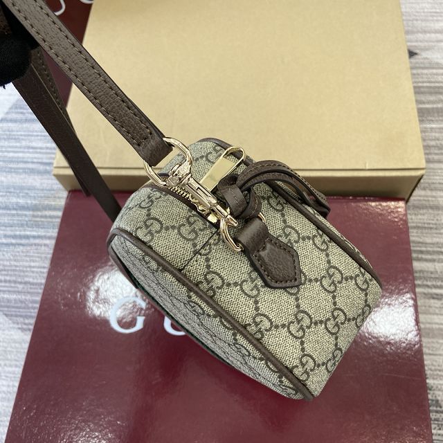GG original fabric ophidia small camera bag 841310 brown