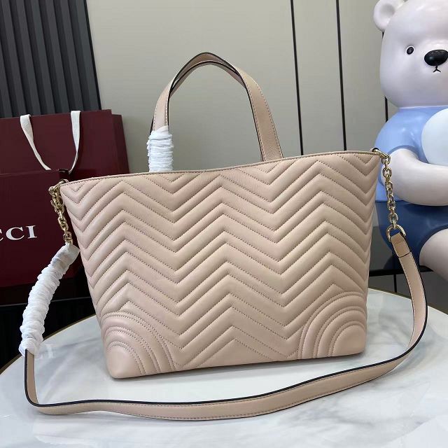 GG original lambskin betty medium tote bag 847387 pale pink