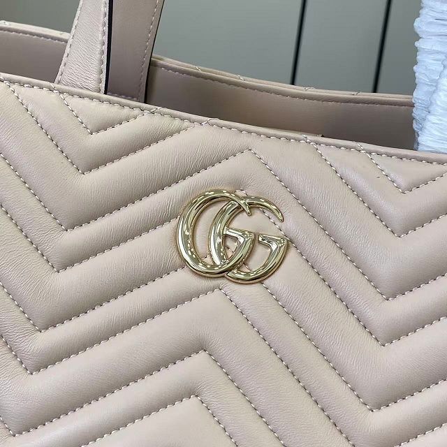 GG original lambskin betty medium tote bag 847387 pale pink