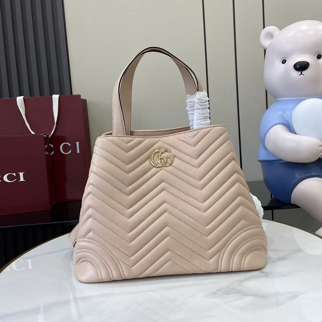 GG original lambskin betty medium tote bag 847387 pale pink