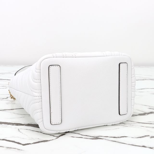 GG original lambskin betty medium tote bag 847387 white