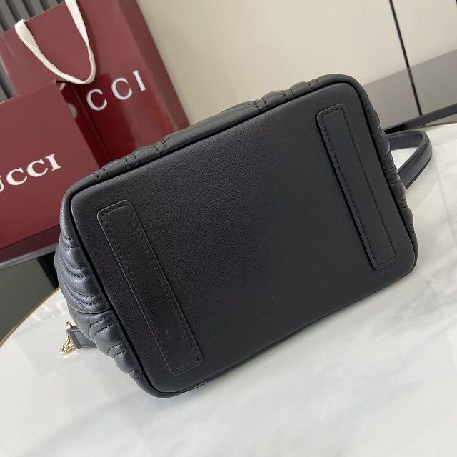 GG original lambskin betty small tote bag 847386 black
