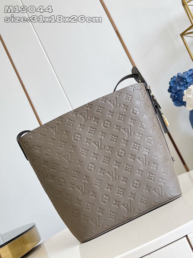 Louis vuitton original calfskin all in GM handbag M25823 smoke