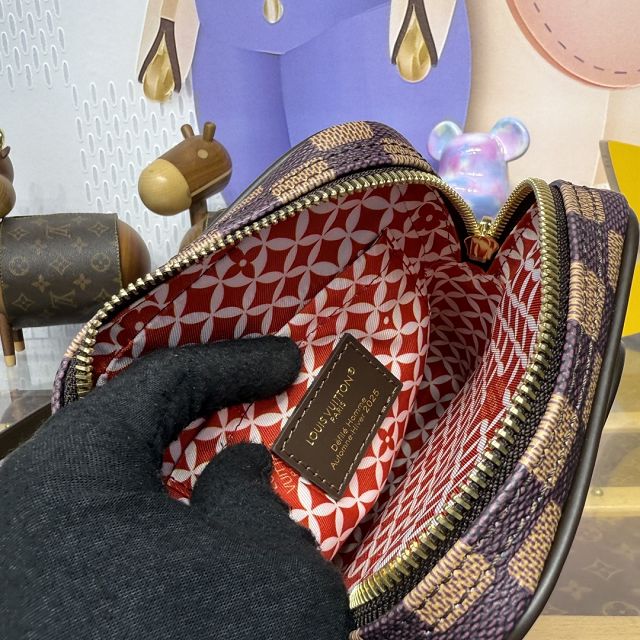 Louis vuitton original damier ebene amazone cross-body bag N40768