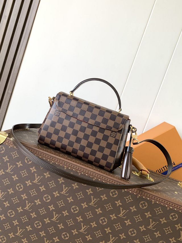 Louis vuitton original damier ebene croisette handbag N53000