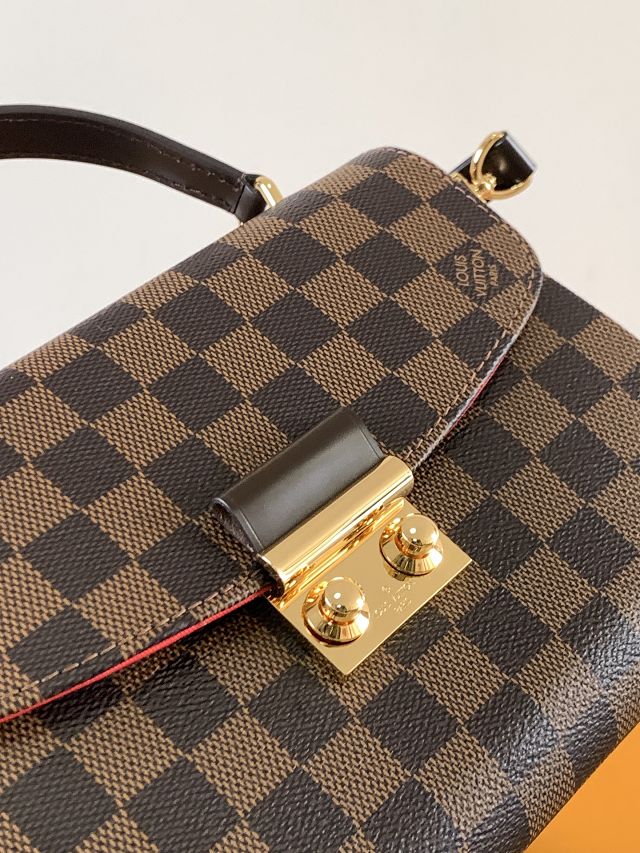 Louis vuitton original damier ebene croisette handbag N53000