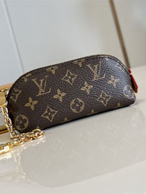 Louis vuitton original monogram canvas cosmetic lipstick pouch M25694 