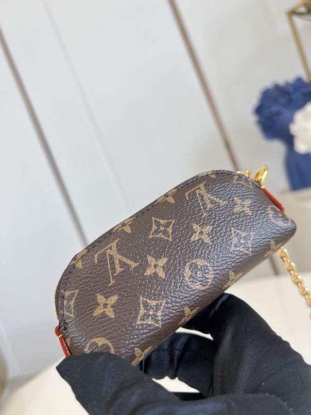 Louis vuitton original monogram canvas cosmetic lipstick pouch M25694 