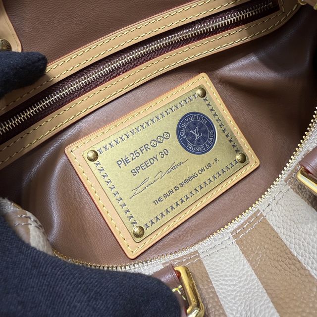 Louis vuitton original soft calfskin speedy P9 30 M21122 apricot