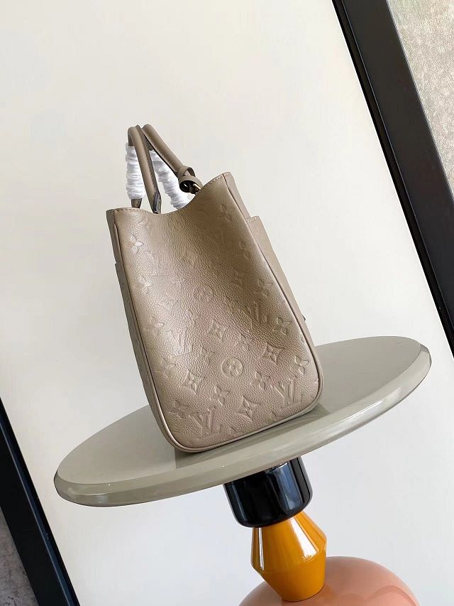 Louis vuitton original calfskin avenue MM handbag M25575 grey