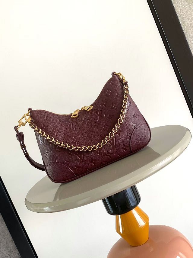 Louis vuitton original calfskin boulogne pm M12930 garnet