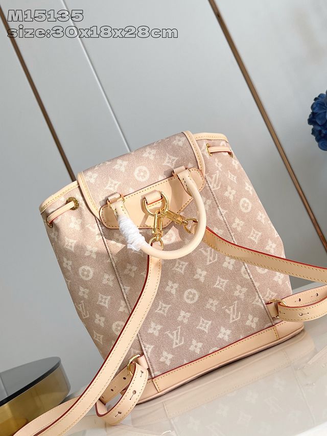 Louis vuitton original meowgram canvas montsouris backpack PM M15135