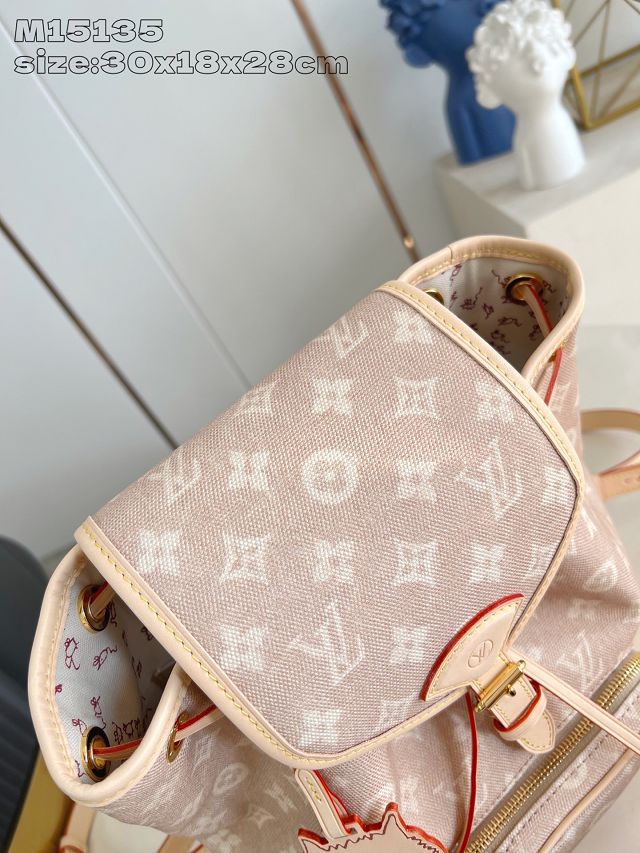 Louis vuitton original meowgram canvas montsouris backpack PM M15135