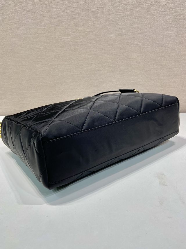 Prada original nylon large tote bag 1BG467 black