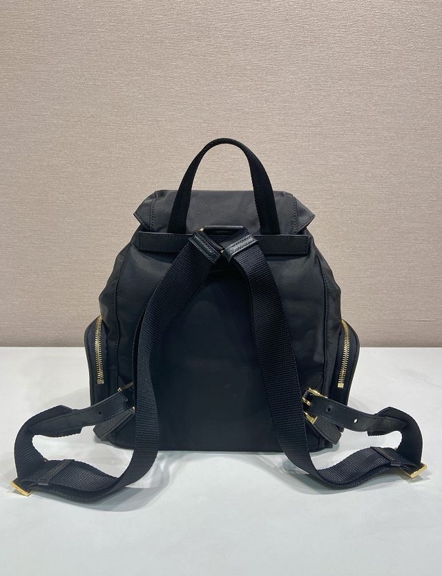 Prada original nylon medium backpack 1BZ081 black