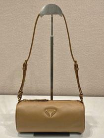 Prada original calfskin pouch 1BC239 brown