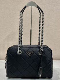 Prada original nylon large camera bag 1BD641 black