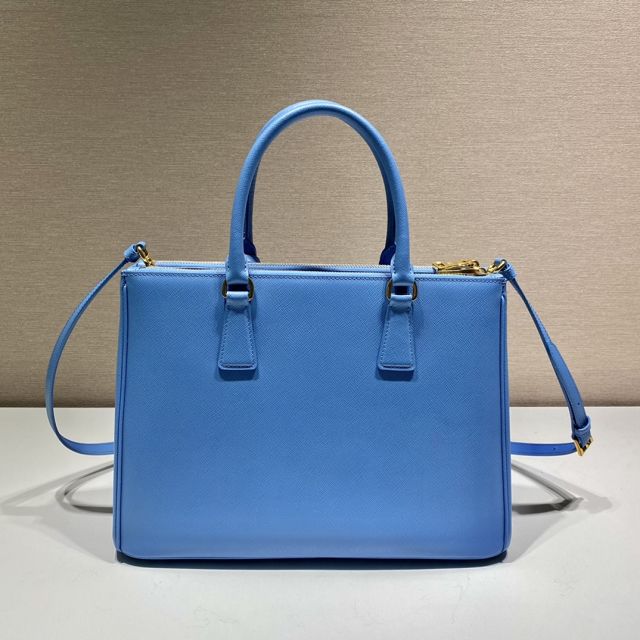 Prada original saffiano calfskin galleria large bag 1BA274 blue