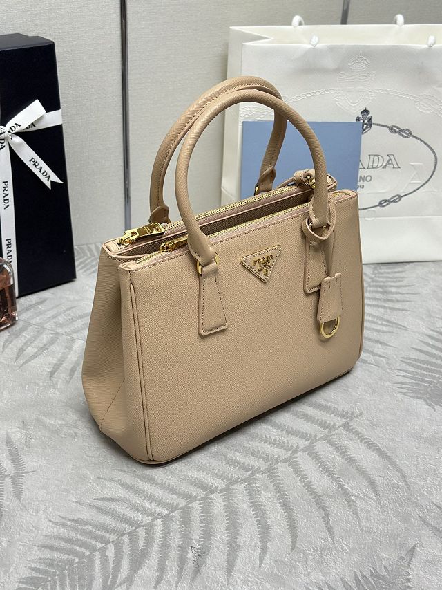 Prada original saffiano calfskin galleria medium bag 1BA863 apricot