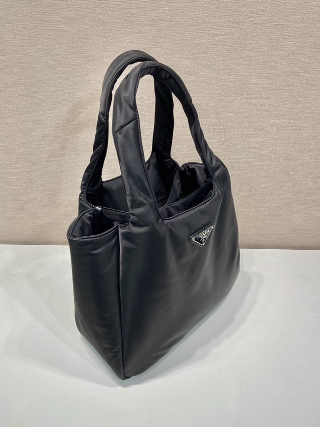 Prada original nylon large tote bag 1BG449 black