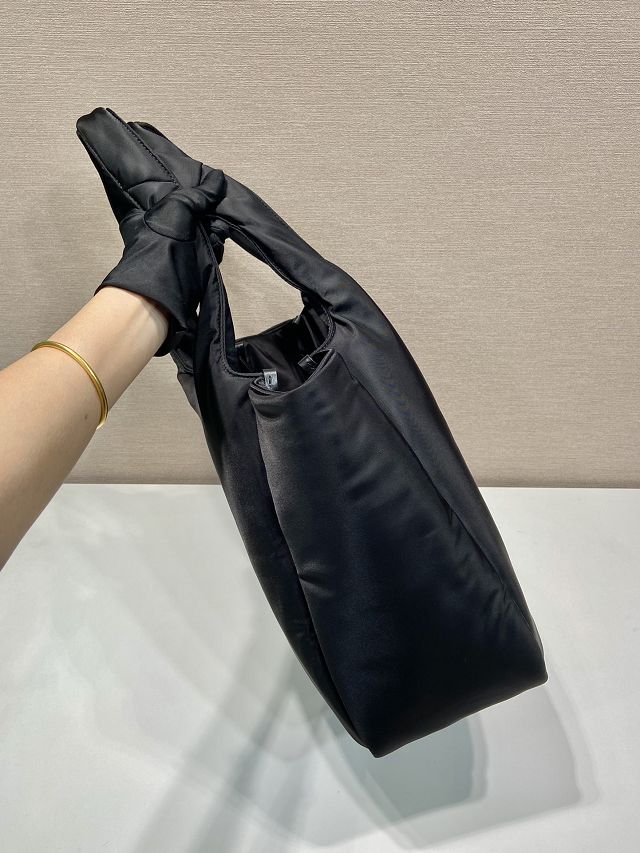 Prada original nylon large tote bag 1BG449 black