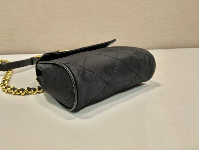 Prada original nylon mini tote bag 1BD643 black